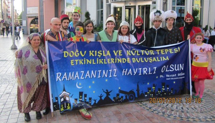 Ramazan ayında Kültür tepesi ve Doğu Kışla'daydık